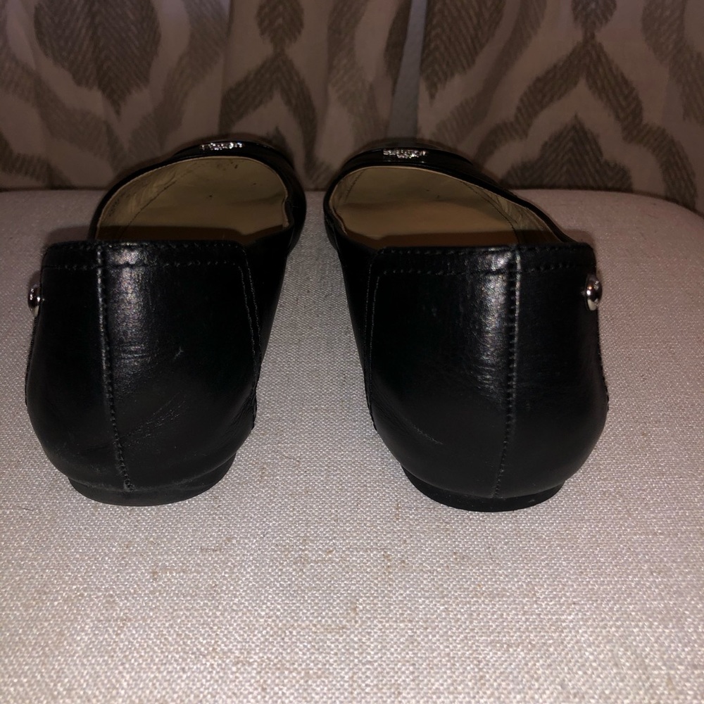 Black Coach Flats - Picture 4 of 7